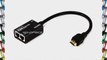Monoprice HDMI Extender Using Cat5e or CAT6 Cable Extend Up To 98-Feet (108121)