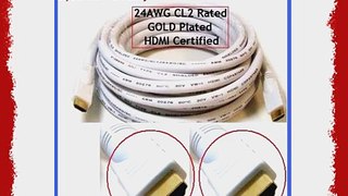 Pro-Techgroup Profesional Quality 25 ft HDMI 1.3 24AWG Category 2 CL2 rated Gold plated - 10.2