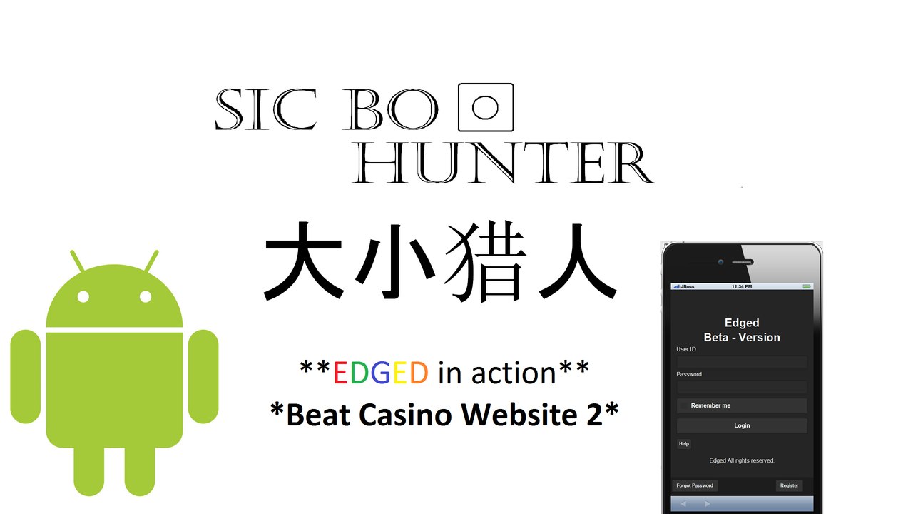 (Sic Bo) Win 40 USD in 15 mins with android app "Edged" (Website-2)