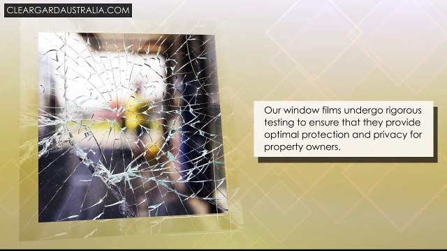 Window Protection Products by Cleargard Australia