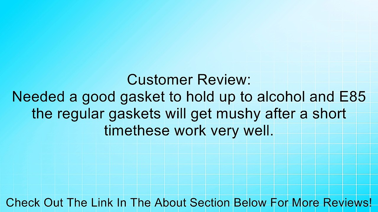 SCE Gaskets 411-10 Molded Fuel Bowl Gasket, (Pack of 10) Review