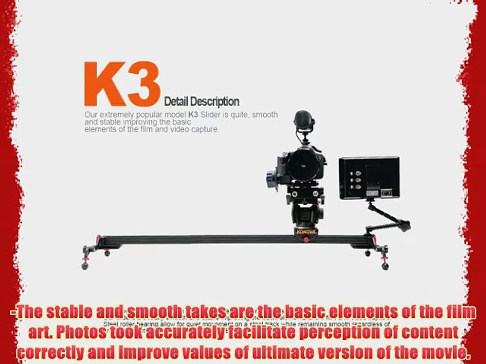 Konova Slider K3 100cm (39.4-Inch)