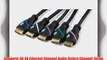 Aurum Ultra Series - High Speed Micro HDMI to HDMI Cable with Ethernet - 5 pack 6 FT - Supports