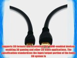 GearIT 3 Pack (10 Feet/3.04 Meters) High-Speed Mini HDMI To HDMI Cable Supports Ethernet 3D