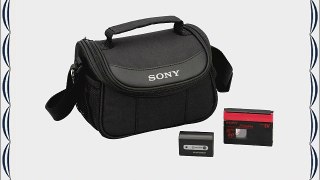 Sony ACCDVH Accessory Kit w/NPFH50 Battery LCS-KHD Case
