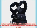 CowboyStudio Magic Carbon Fiber Handheld Stabilizer Kit with Camera Shoulder Load Vest Double