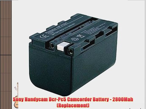 Sony Handycam Dcr-Pc5 Camcorder Battery - 2800Mah (Replacement)
