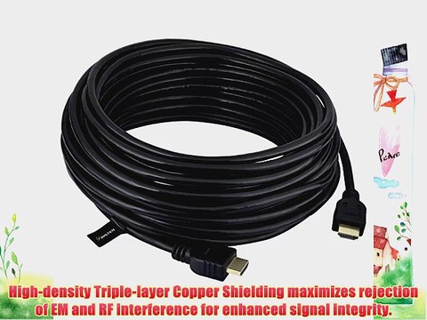 INSTEN? 2 Pack ULTRA PREMIUM 50 FT High Speed HDMI Cable M/M 1.3 GOLD CABLE HDTV 1.3 1080P