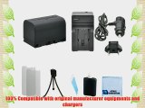 BN-VF815 Replacement Battery   Car/Home Charger For JVC Everio GZ-MG155US Everio GZ-MG155EX