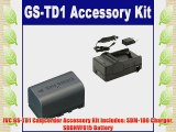 JVC GS-TD1 Camcorder Accessory Kit includes: SDM-180 Charger SDBNVF815 Battery