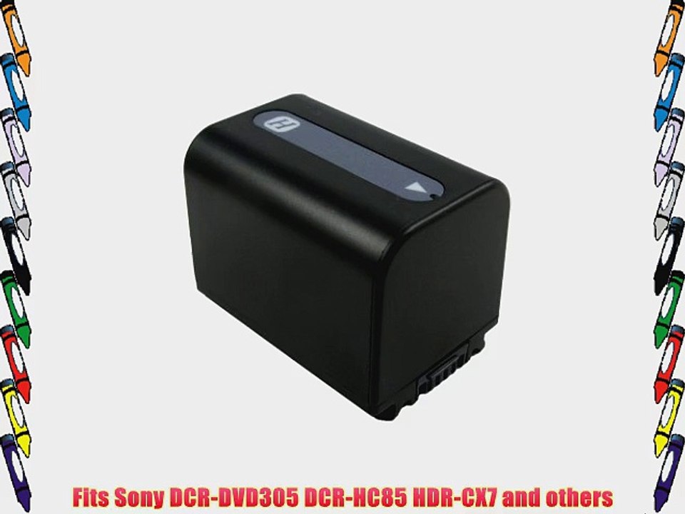 Lenmar LISH70 Lithium Ion Replacement Battery for Sony NP-FH50 NP-FH60 NP-FH70