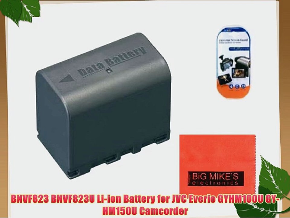 Big Mike's BN-VF823 Battery for JVC Everio GS-TD1 GZ-HD320 GZ-HM1 GZ-HM200 GZ-HM400 GZ-HMZ1U
