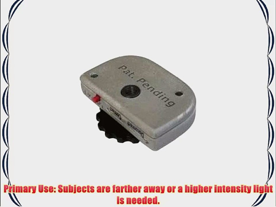 CameraBright X1-ER Extended Range Accessory Camera Light - Silver Version