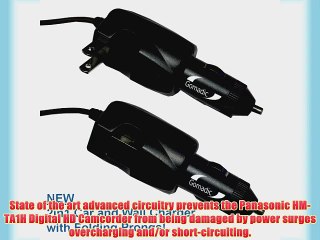 Intelligent Dual Purpose DC Vehicle and AC Home Wall Charger suitable for the Panasonic HM-TA1H