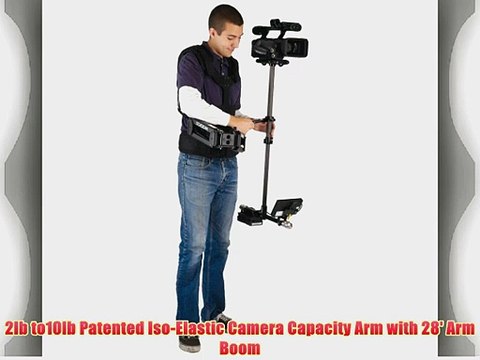 Tiffen Steadicam Pilot-AB Camera Stabilization System (Sled Vest Arm Back Pack Transport 5.8?
