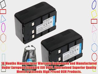 ValuePack (2 Count): Digital Replacement Battery for Specific Digital Camera and Camcorder