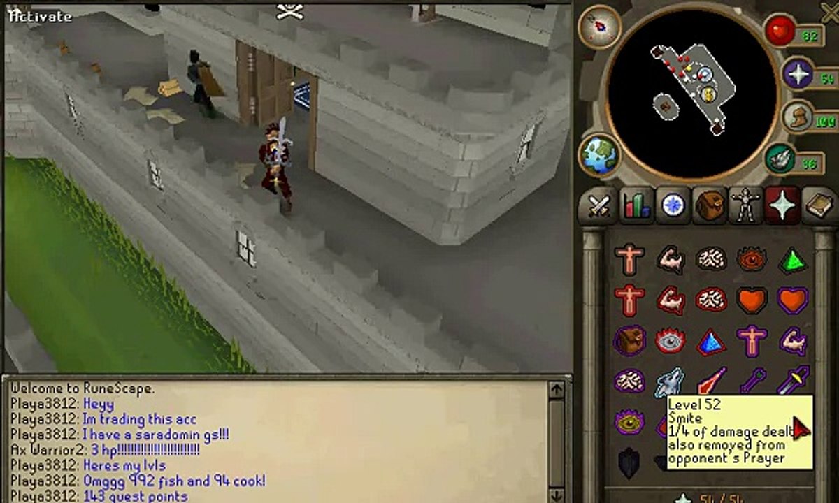 Buy Sell Accounts - Selling_Trading Runescape Account Lvl 106!! (2)