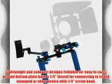 DSLR Rig RL00II Shoulder Chest Steady Support Mount Movie Kit Pro 15mm Rod Rail Support Set