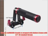 Top Handle for 15mm Rods Support Dslr Rail Rig System Follow Focus Mattebox Cage