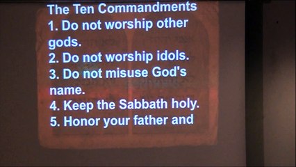 Jan 25, 2015. "Building a Strong Foundation" You shall not make any idols.