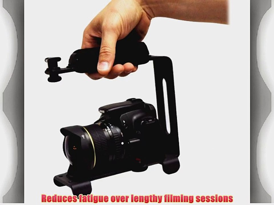 Opteka X-GRIP EX MK II Aluminum Video Action Stabilizing Handle for Cameras