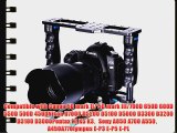 Neewer?Pro(Pro Version of Neewer?Product)Aluminum Camera Video Cage with 15mm Rod for Canon