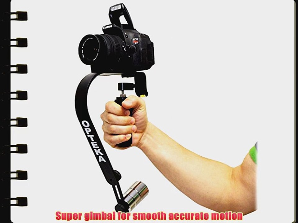 Opteka SteadyVid EX MK II Video Stabilizer for Digital Cameras SLR's