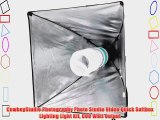 CowboyStudio Photography Photo Studio Video Quick Softbox Lighting Light Kit 600 Watt Output