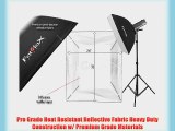 Fotodiox Pro 24x36 Softbox for Studio Strobe/Flash with Soft Diffuser and Universal Speedring