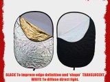 Studiohut 40x60 Oval 5 in 1 Photography Multi Reflector Portrait Studio Collapsible Round Reflector