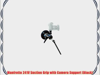 Manfrotto 241V Suction Grip with Camera Support (Black)