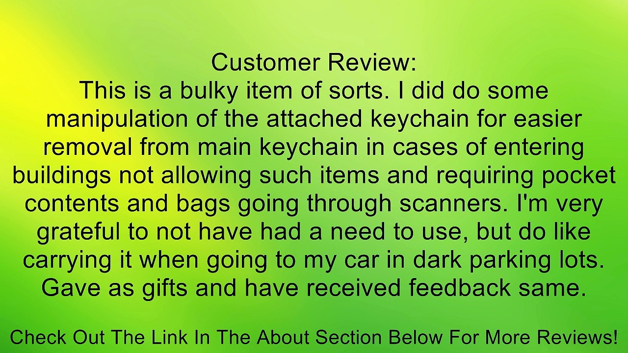 Cat Self Defense Keychain - Gold Review