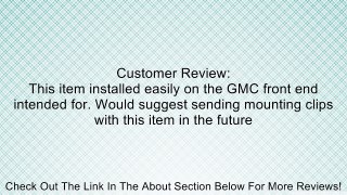 Genuine GM Parts 15569428 Front Bumper Air Dam Review