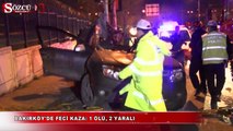 Bakırköy'de feci kaza!