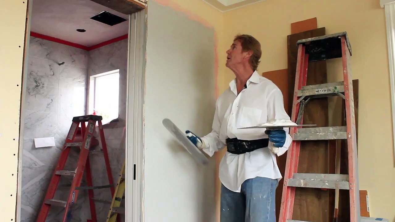 Interior Veener Plaster patch over sheetrock, Veneer plastering tips