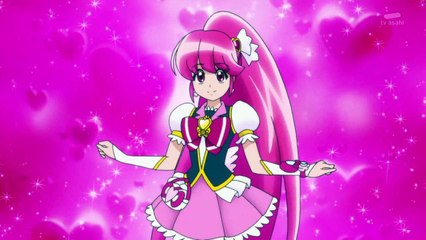 ハピプリ⇒プリンセスプリキュア 引継ぎシーン（2015 01 25）