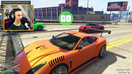 Kwebbelkop | EPIC LOOPING WALLRIDE RACE (GTA 5 Funny Moments)