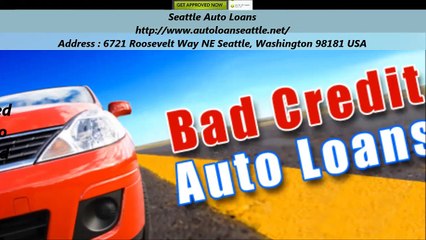 Seattle Auto Loans (425) 947-5709