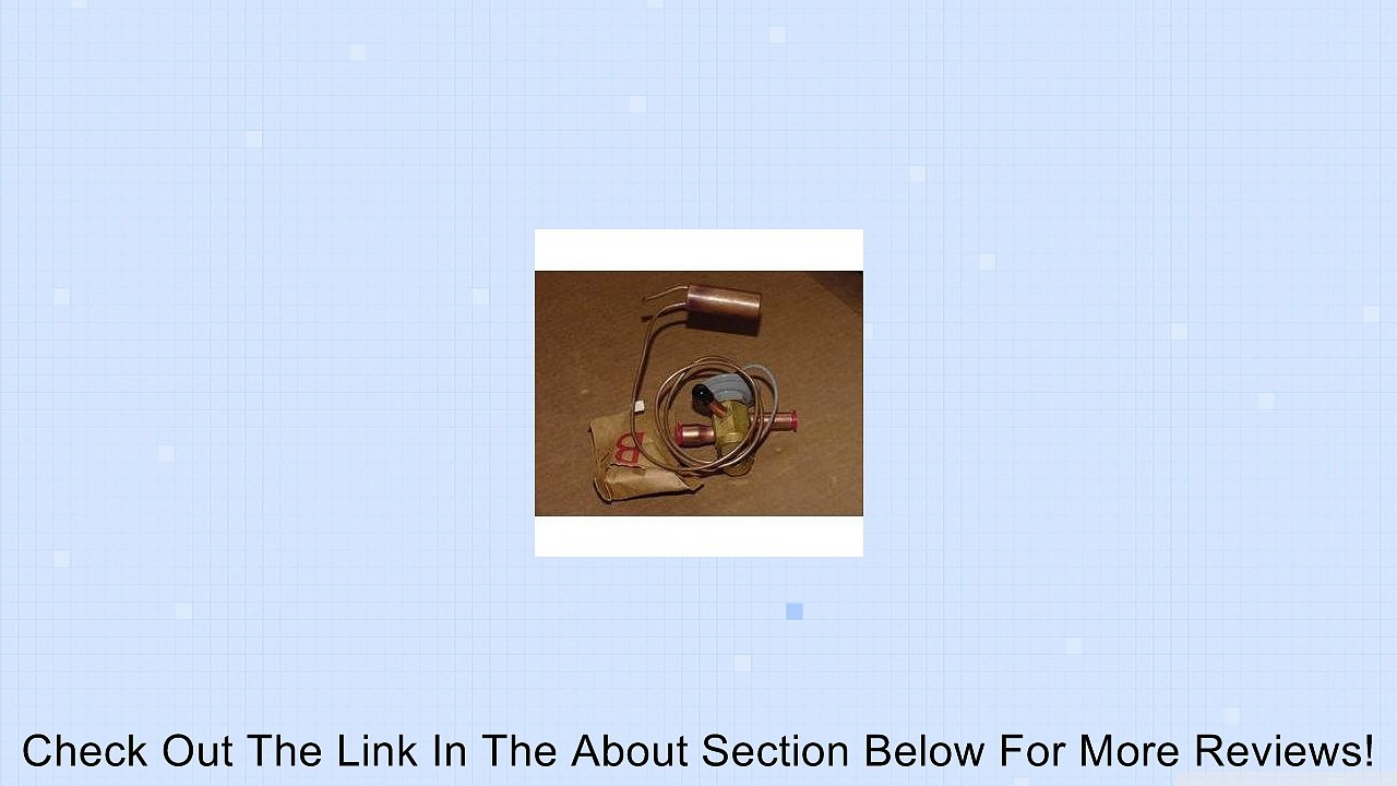 SPORLAN BBIVE-1-GA-B15 1 TON THERMOSTATIC EXPANSION VALVE Review