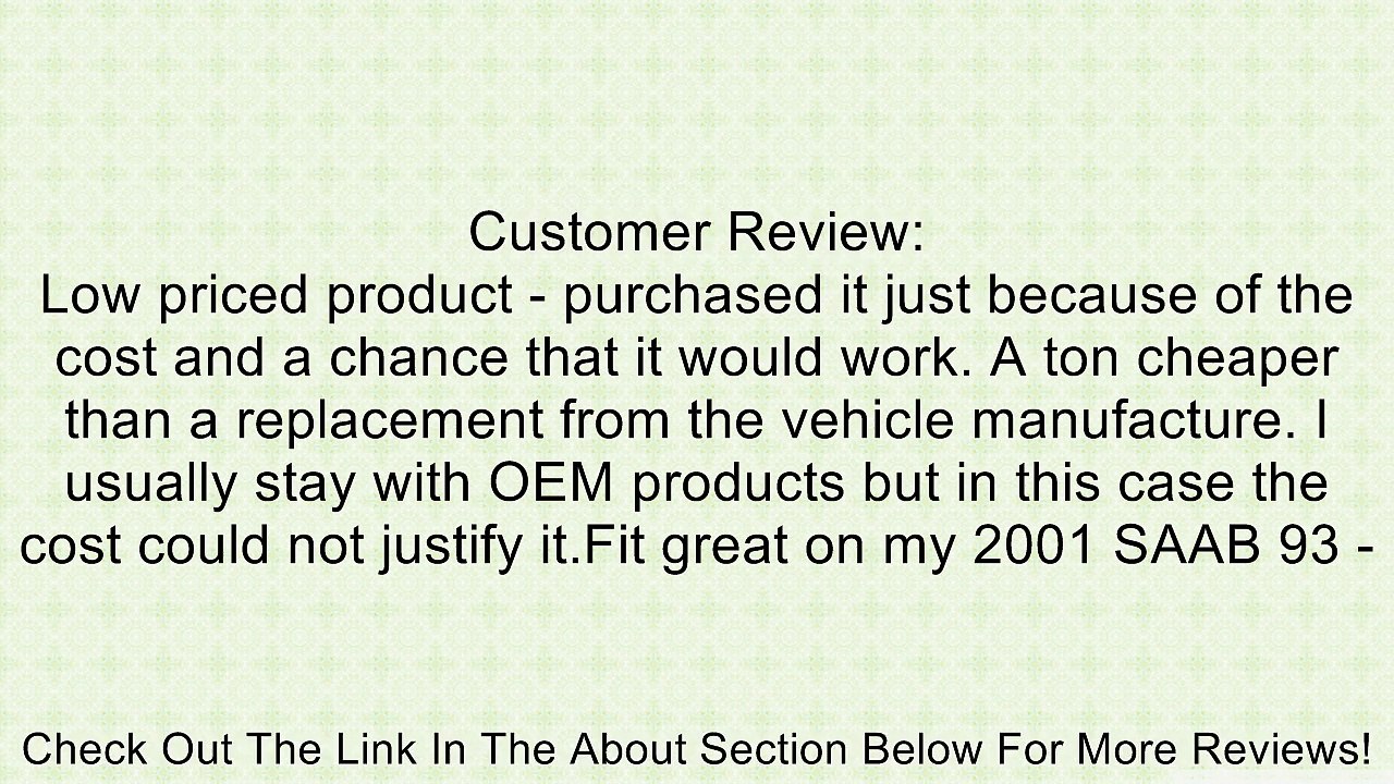 URO Parts 50 35 944 Black Antenna Mast Review