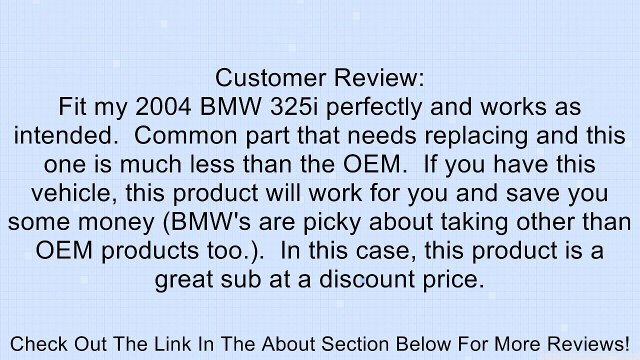 URO Parts 11 61 7 504 536 Oil Separator to Valve Cover Breather Hose Review