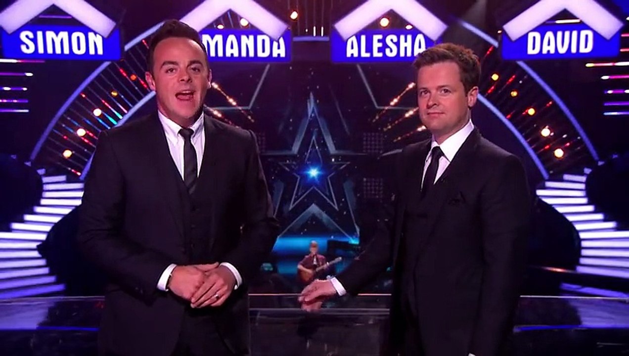 Teen singer Bailey sings his own song Growing Pains   Britain's Got Talent 2015