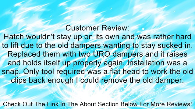 URO Parts 30803472 Hatch Damper Review
