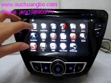 Ouchuangbo Hyundai Elantra 2014 stereo head unit GPS navigation