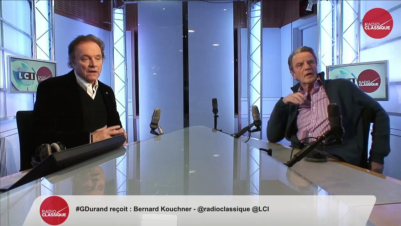 Bernard Kouchner, invité de Guillaume Durand avec LCI