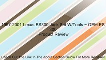 1997-2001 Lexus ES300 Jack Set W/Tools ~ OEM ES 300 Review