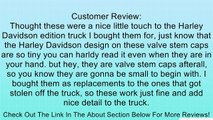 Harley Davidson Regular Tire stem Valve Caps (4 pcs) Review