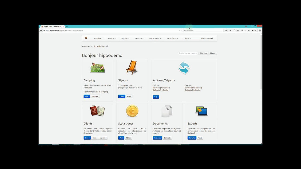 Tuto Hippocamp - Gérer les utilisateurs - Logiciel de gestion camping