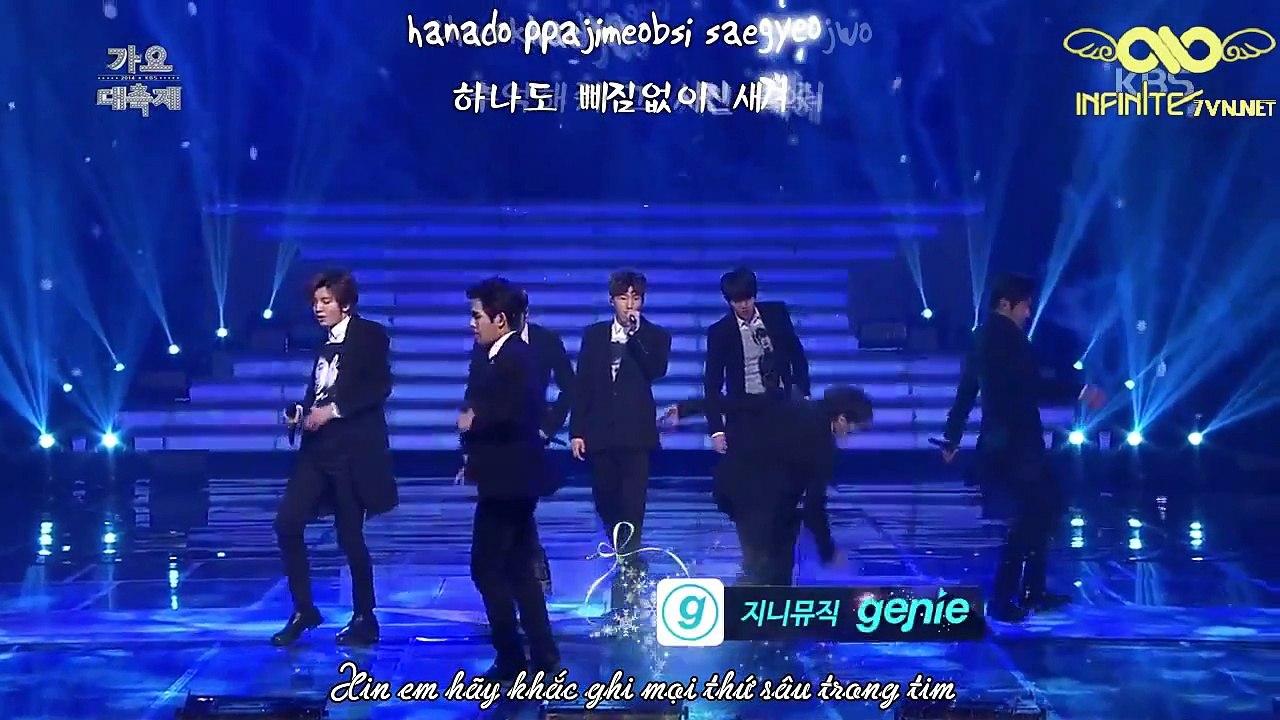 [I7VN][Vietsub + Kara] 141226 KBS Gayo Daechukje - Last Romeo + Back
