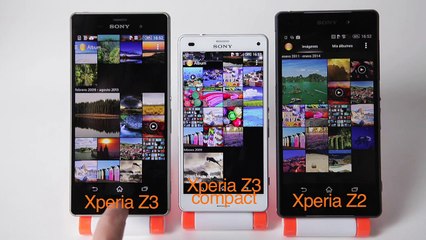 Comparamos los últimos smartphones de Sony: Xperia Z2, Xperia Z3 y Z3 Compact